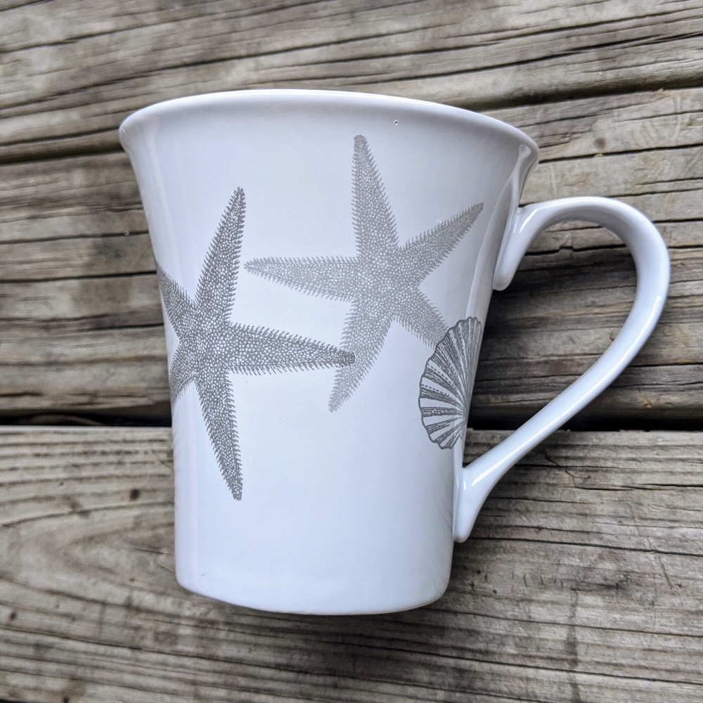Seashell Coffee Cup | Fine Porcelain